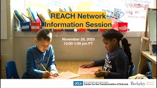 REACH (Race, Education, and Community Healing) Network Informational Session