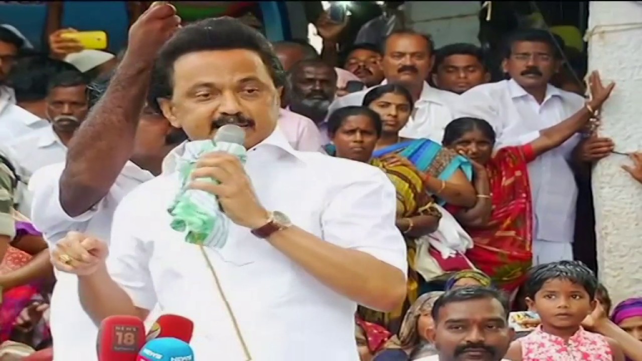 Leader of Opposition MK Stalin joins in Neduvasal protest