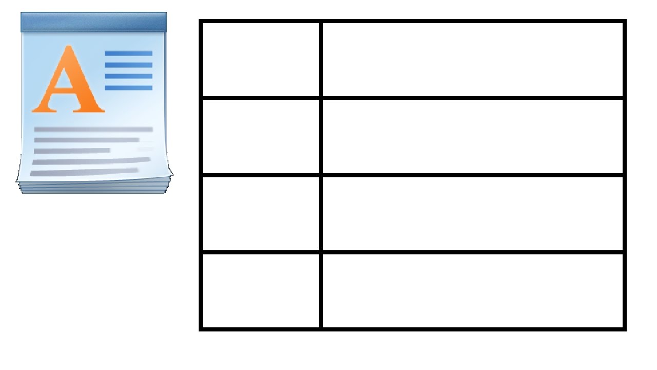 How To Make A Chart On Wordpad