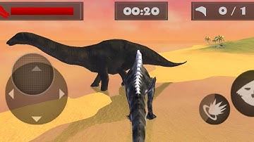 Hungry Apex Predator World Dinosaur Hunt Android Gameplay Episode 2 (Spinosaurus, Velociraptor,Etc)