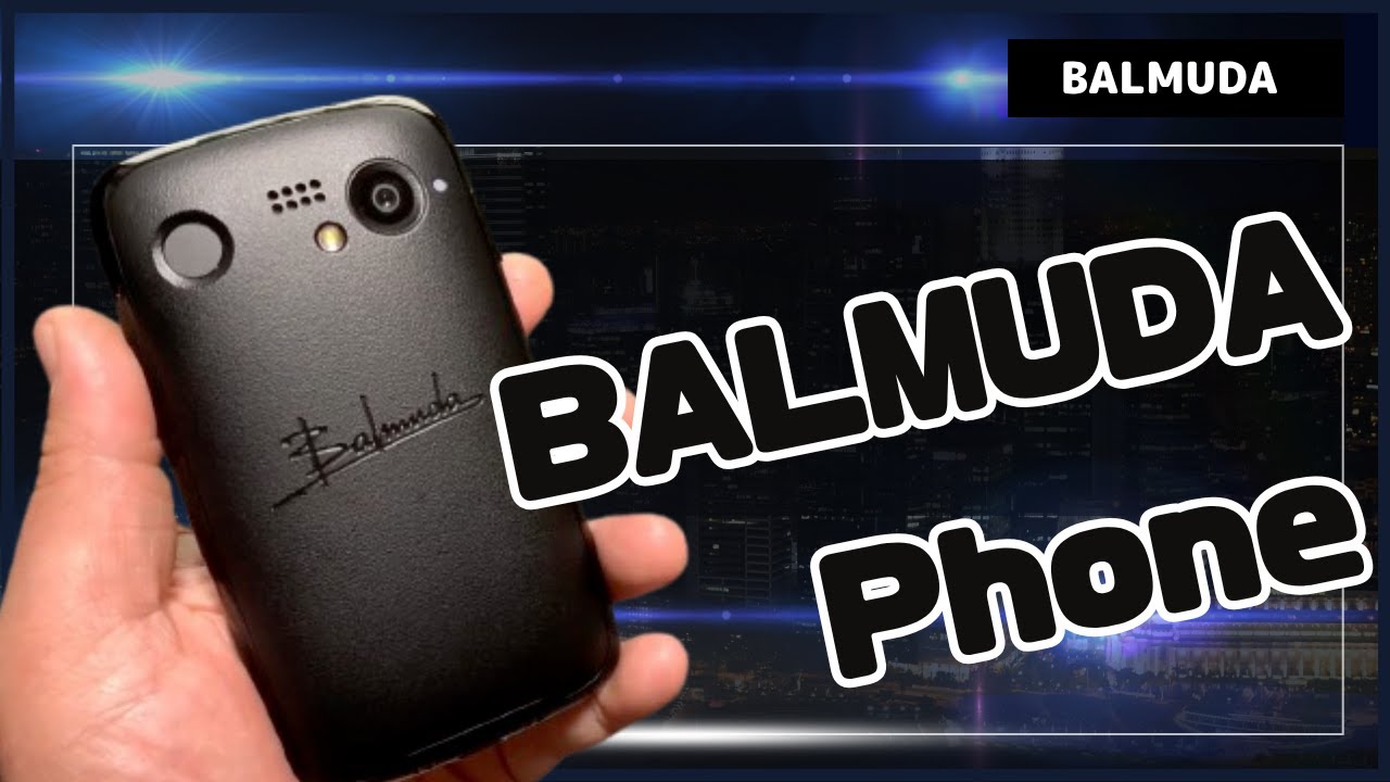 The smartphone that made history: BALMUDA Phone - YouTube