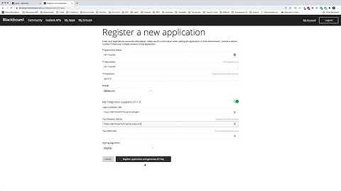 Step 2: Register Your LTI Application - Ultra Extension Framework Tutorial