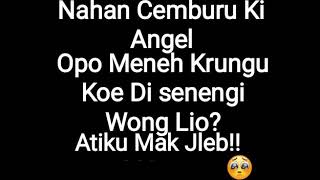 Nahan cemburu angel-Story WA