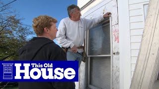 How to Install Window Casing for Vinyl Siding | This Old House