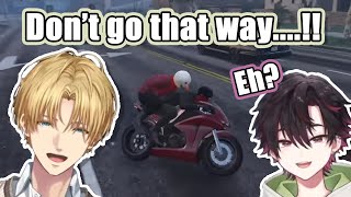Sakayori Somas Hilarious Bank Robbery Training With Ebio — GTA MadTown Clip (ENG SUBS)