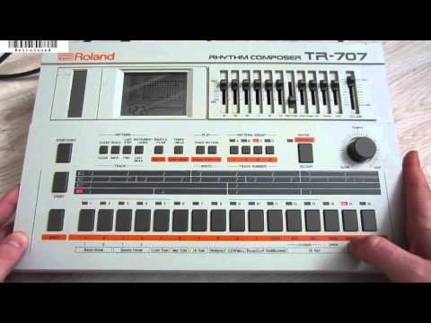 Roland TR-707 Rhythm Composer (1985)