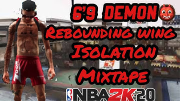 My 6’9 rebounding wing is an Iso demon! #2kcommunity #nba2k20