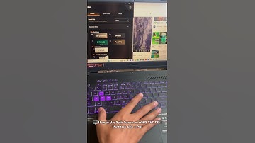 🖥️ How to Use Split Screen on ASUS TUF F15 | Multitask Like a Pro!