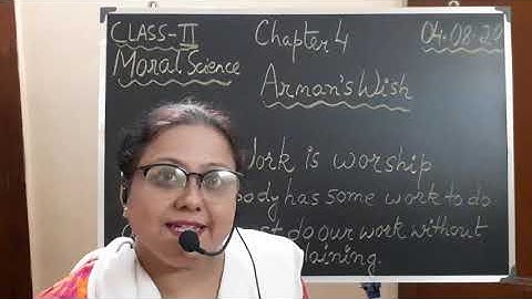 CMS: CLASS II MORAL SCIENCE 5th AUG
