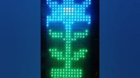 Pixel LED board 16x32 animation
