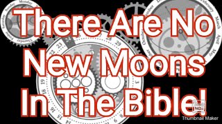 What is The New Moon In The Bible? Chodesh Means New Month.