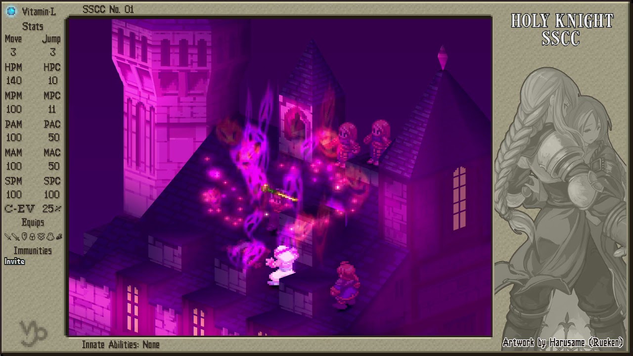 [FFT] Holy Knight 1E SSCC Pt.28 - Rooftop of Riovanes Castle