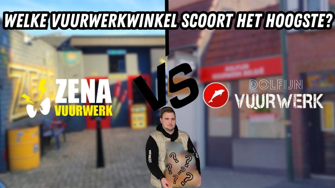 BELGISCH VUURWERK SHOPPEN BIJ ZENA & DOLFIJN!
