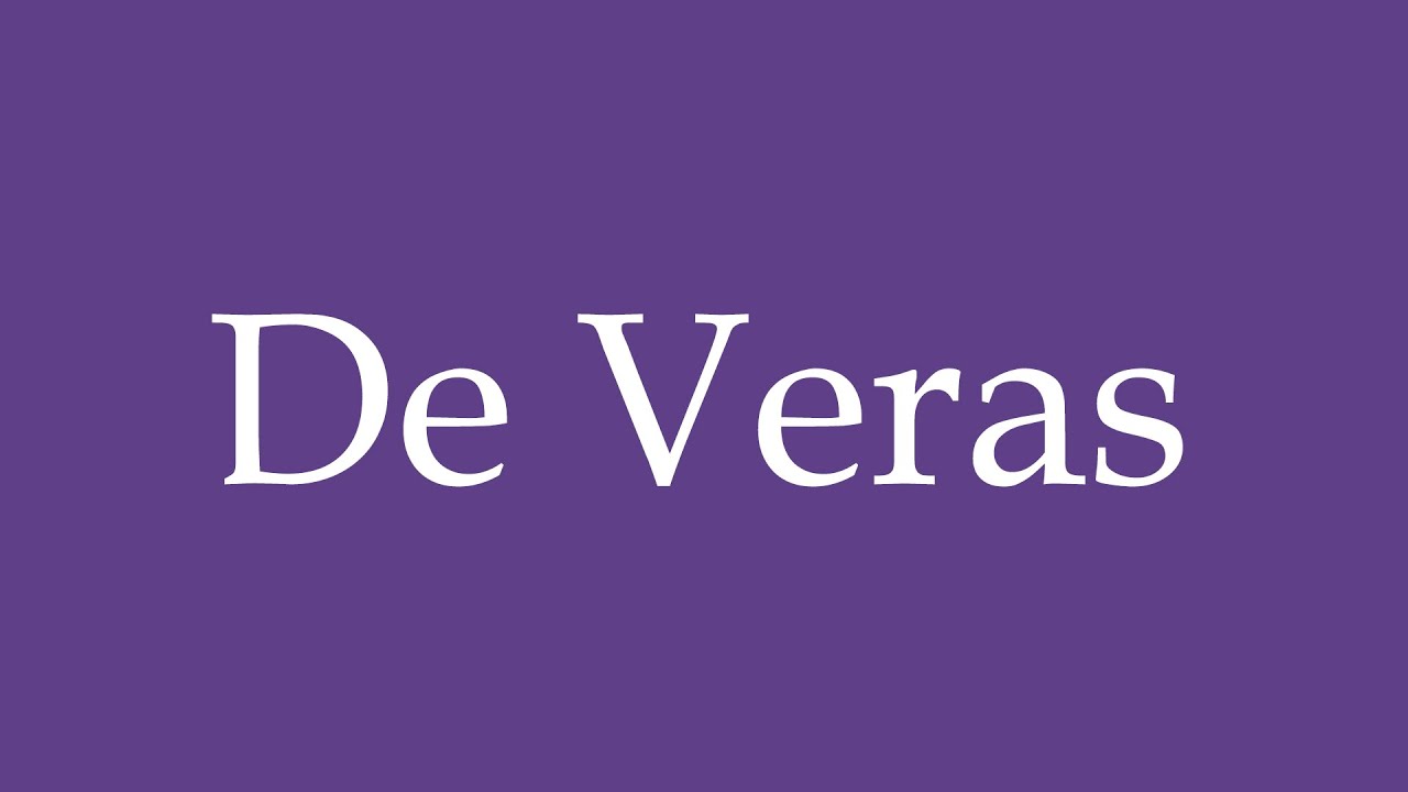 Como Pronunciar ''De Veras'' (Really) Correctamente en Español - YouTube