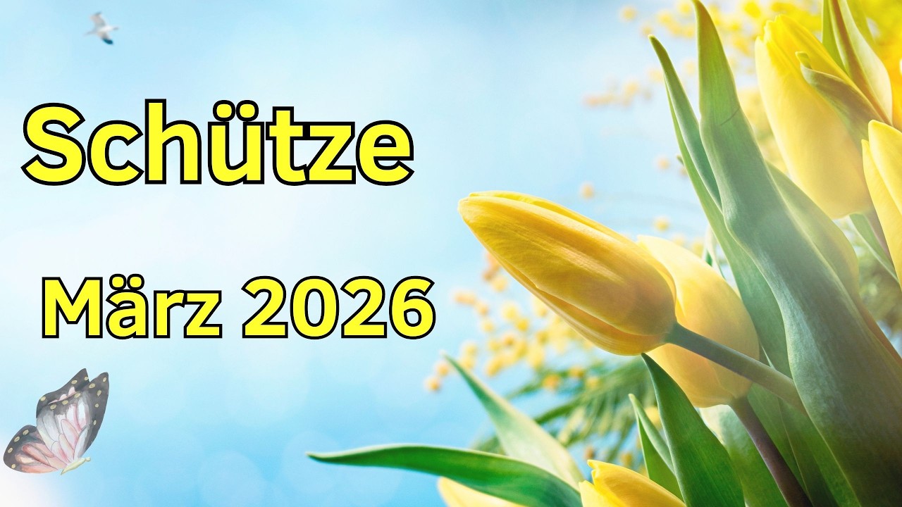 Schütze ♐️ - März 2026 - Jetzt kommt Bewegung in dein Leben ❤️❤️