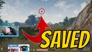 FAIL Grenade Saves Shroud In PUBG