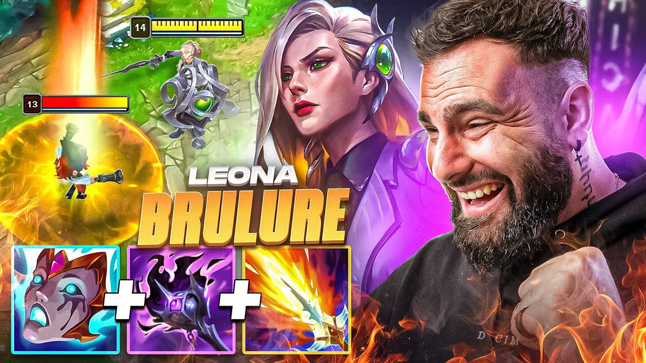 LEONA BRÛLURE, DONNEZ LEURS DES COUPS DE SOLEIL EN LÉGENDE
