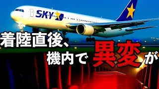 【0.23G】静かな着陸。その直後、起こった”機内事故“