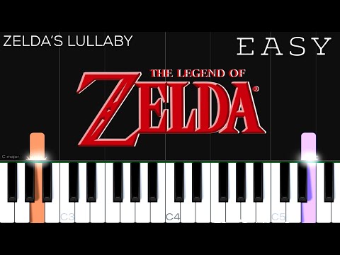 Tonton Zelda’s Lullaby - The Legend Of Zelda: Ocarina Of Time | EASY Piano Tutorial | Arr. Torby Brand di YouTube