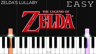 Video thumbnail of "Zelda’s Lullaby - The Legend Of Zelda: Ocarina Of Time | EASY Piano Tutorial | Arr. Torby Brand"
