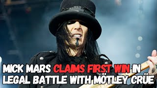 MICK MARS Claims First Win In Legal Battle With MÖTLEY CRÜE