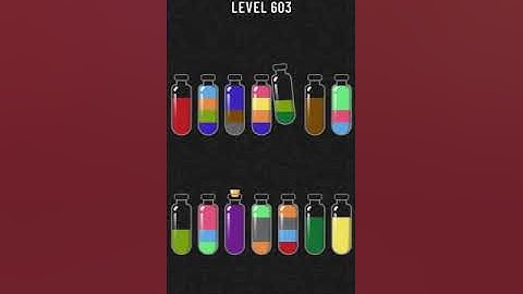 Soda Sort Puzzle - level 603