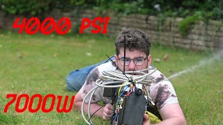 I BUILT THE WORLDS MOST POWERFUL WATER GUN!!!