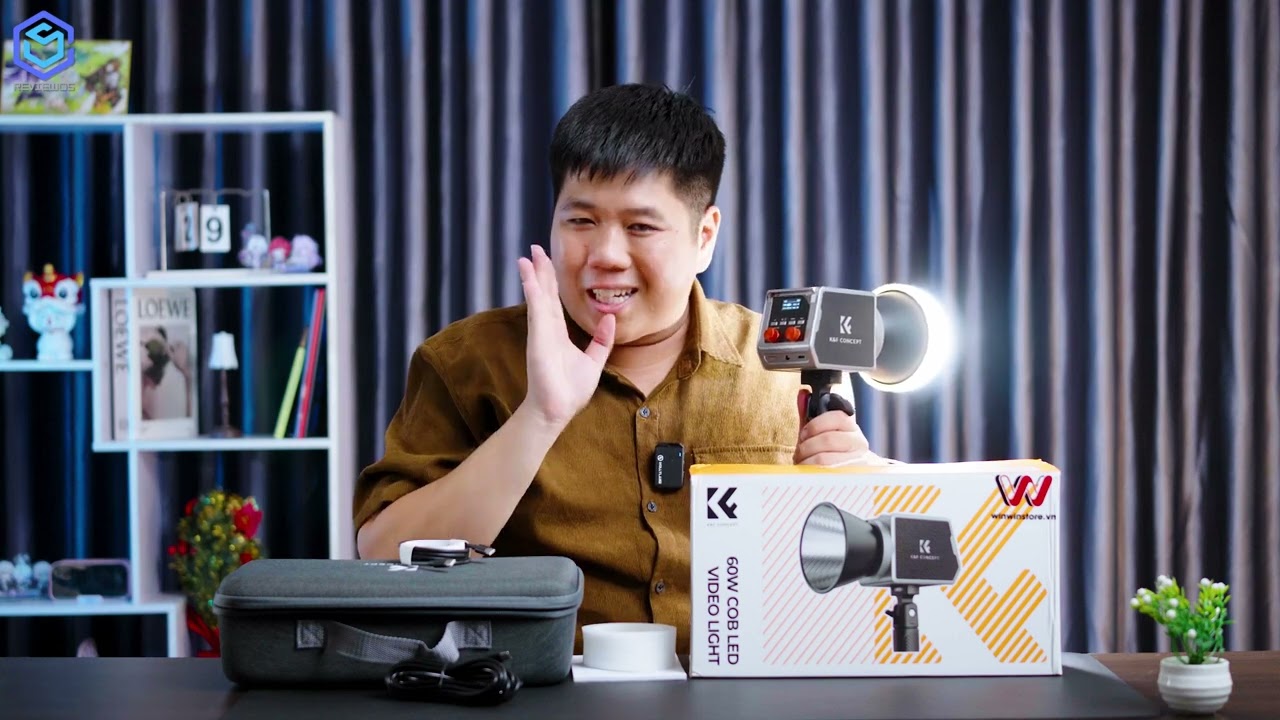 🎥 Đèn K&F Concept PL-60B: Nhỏ gọn, mạnh mẽ, liệu có đáng đầu tư?! — Video review, click xem trên YouTube