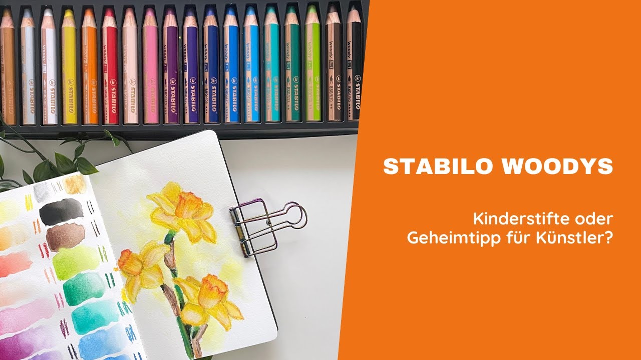 Stabilo Woodys Kinderstifte oder ein Geheimtipp für Kreative