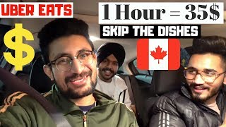 Students delivering Food in Canada (1 HOUR = 35$) UBER EATS