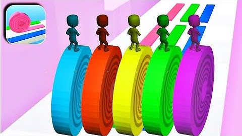 LAYERS ROLL MAX All Level Mobile Gameplay Walkthrough Android IOs Alltrailer Relaxing UPDATE LEVEL