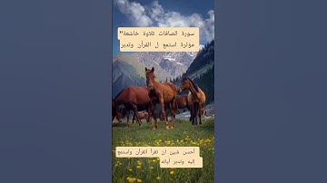 #المصحف سورة الصافات
