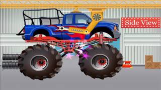 Monster Truck Mechanic Repair Factory Game - Fun Cars Games For Boys screenshot 3