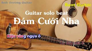 Karaoke Tone Nữ Đám Cưới Nha - Hồng Thanh x Mie Guitar Solo Beat Acoustic | Anh Trường Guitar