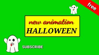 Ghost greenscreen subscribe animation HALLOWEEN  #greenscreen #chromakey #HALLOWEEN #ghost