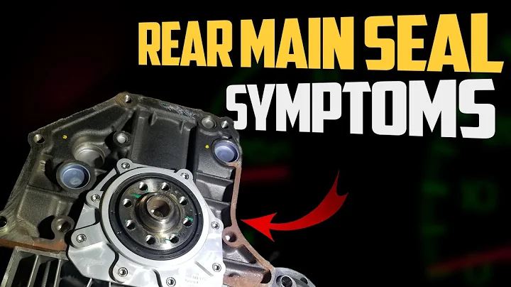 4 Signs of a Rear Main Seal Leak & Replacement Cost
