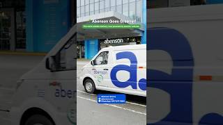 Abenson goes greener 🍃 with new EV delivery fleet rollout! 🚚🔌