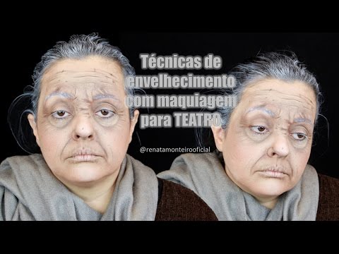 OLD MAKEUP - TÉCNICAS DE ENVELHECIMENTO COM MAQUIAGEM PARA TEATRO