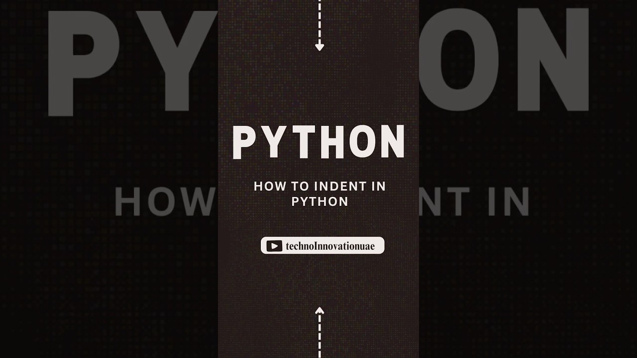 Master Python Indentation! 🐍 Easy Guide to Proper Code Formatting #Python #CodingTips #LearnPython