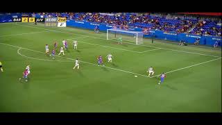 Riqui Puig Goal Barcelona 3 X 0 Juventus