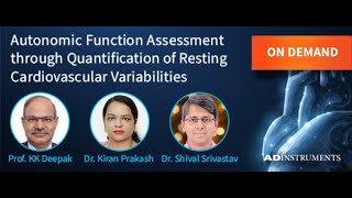 APPI ADI Application Webinar: AFT through Quantification of Resting Cardiovascular Variabilities