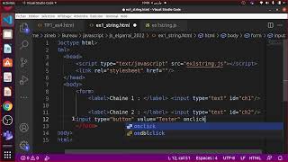 javascript Vidéo 9 : exercice 1  la classe String
