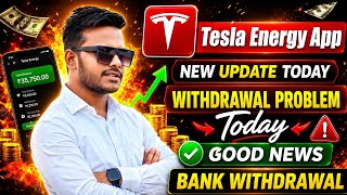 Tesla Energy App Real Or Fake | Tesla Energy App Withdraw Proof Update Today | Tesla Energy Kya Hai.