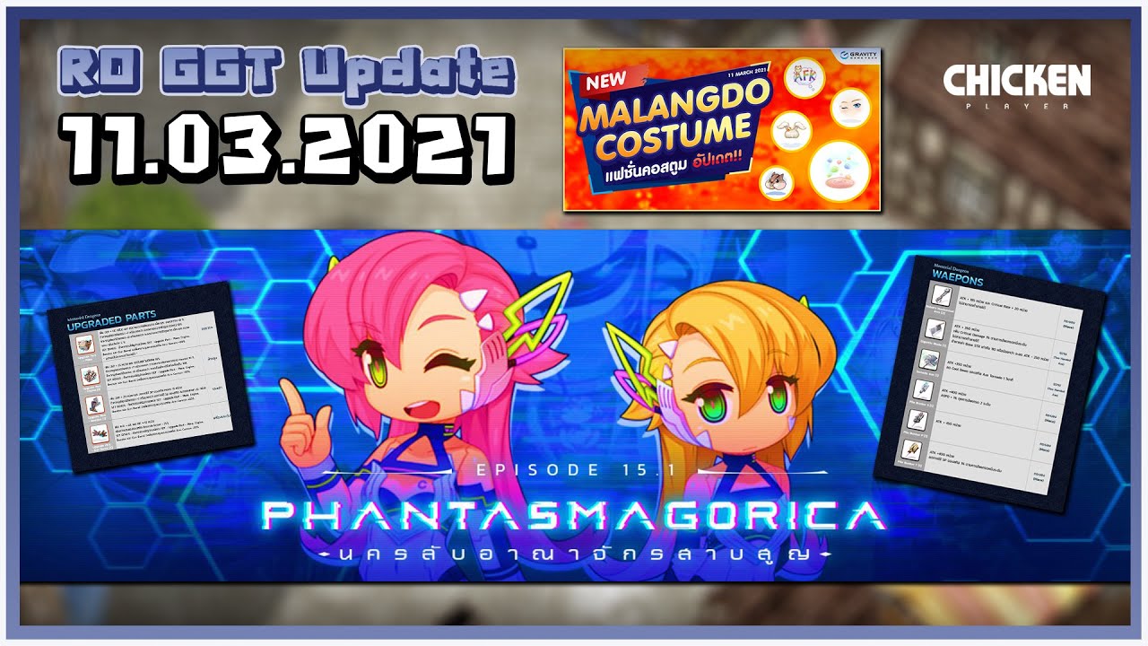 Ragnarok Gravity Thailand - > Malangdo Costume Update ๐