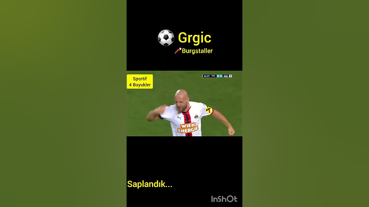 Tek Gol Trabzonspor 0-1 Rapid Wien Gol Grgic Asist Burgstaller #trabzonspor #rapidwien