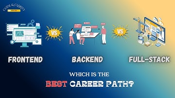 Frontend vs Backend vs Full stack Developer- What to choose? | Complete overview of web development