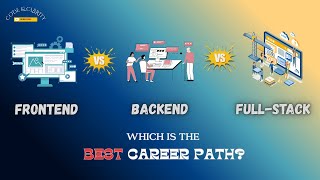 Frontend vs Backend vs Full stack Developer- What to choose | Complete overview of web development