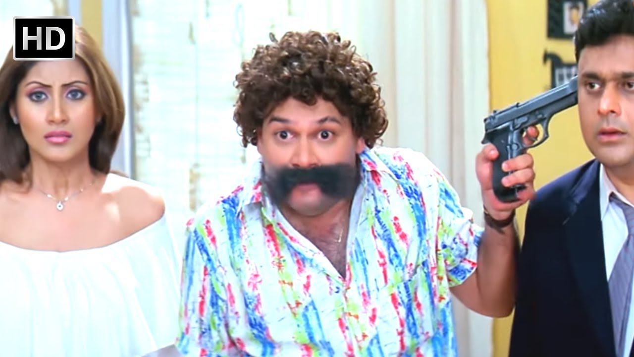 मैं गोली मार दूंगा | Deewane Huye Paagal | COMEDY SCENE (HD) |  Suresh Menon, Rimi Sen