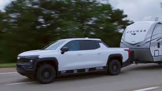 Chevrolet Shows Silverado EV Towing Test