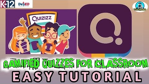 Make Online Quizzes Using QUIZIZZ - Easy Tutorial